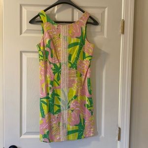 Lilly Pulitzer Target Flamingo Shift Dress Sz 8